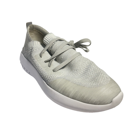 Peter Millar Glide V3 Knit Sneakers Men’s 8.5 Light Gray Lightweight Casual - Picture 2 of 8